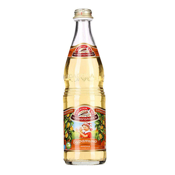 Soda Drink Buratino – Glass – 16.91 fl oz (500.0ml)